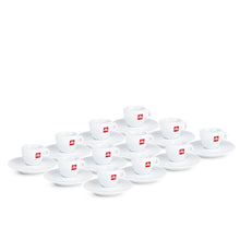 Load image into Gallery viewer, Illy - Espresso Coffee Cups - Set of 12 Original Cups and Saucers
