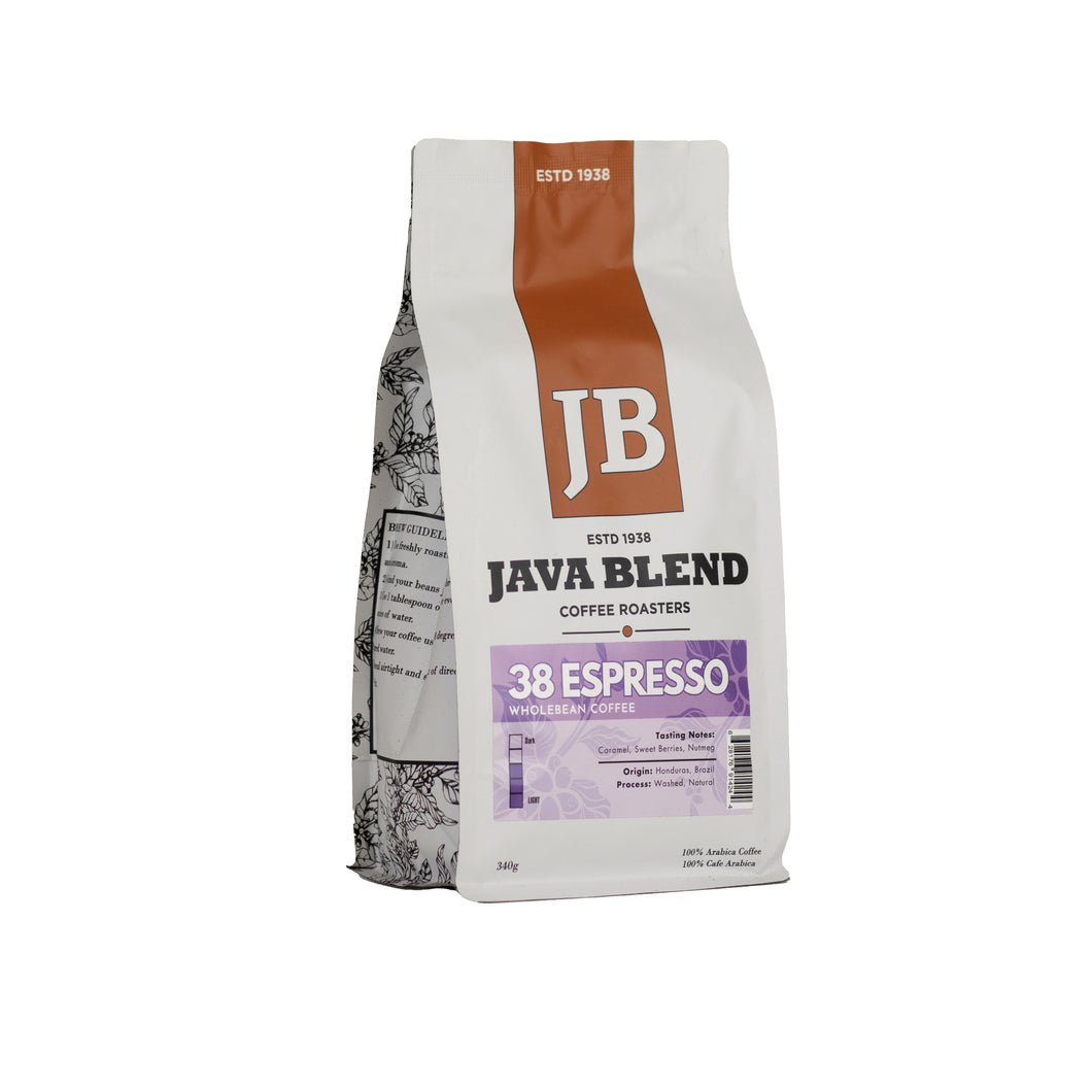 Java Blend - Whole Coffee Beans - 38 Espresso