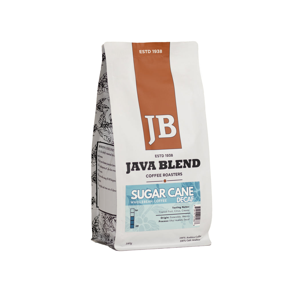 Java Blend - Whole Coffee Beans - Sugar Cane Decaf