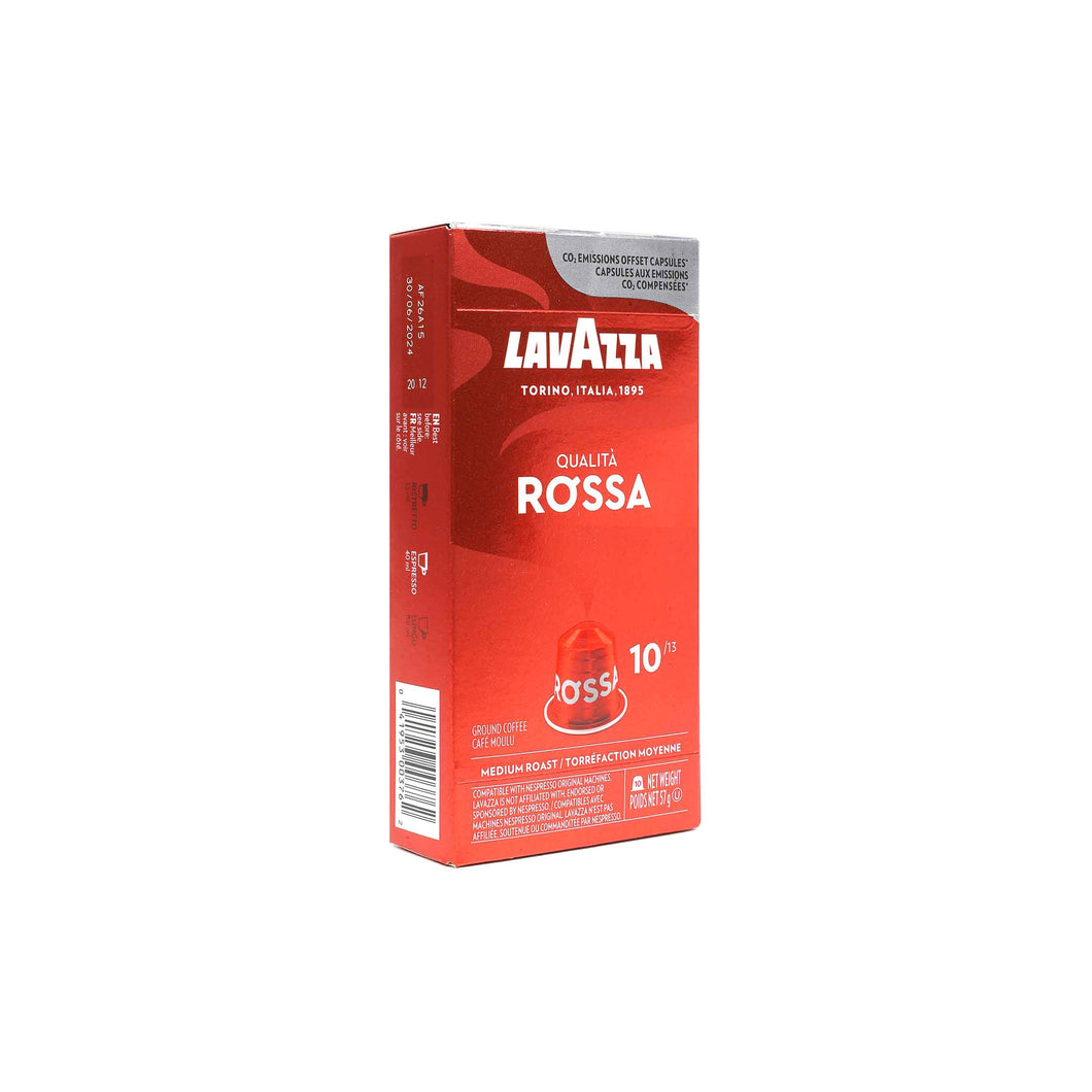 Lavazza NESPRESSO® Compatible Capsules - Rossa - 10/20/40/100