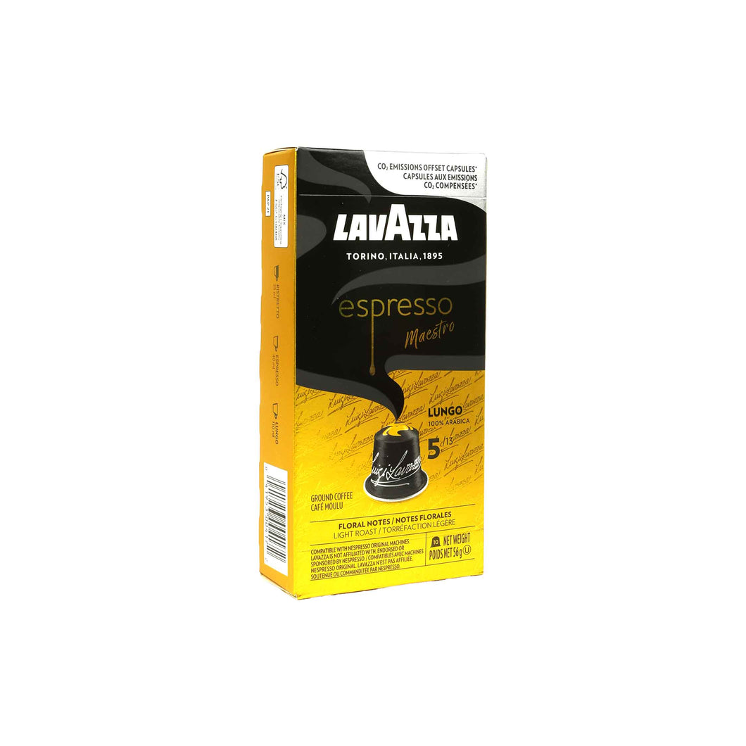 Lavazza NESPRESSO® Compatible Capsules - Maestro Lungo - 10/20/40/100