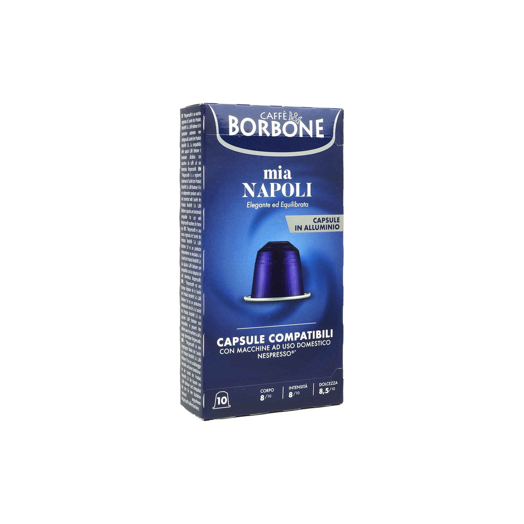Caffe Borbone - NESPRESSO® Compatible - New - Mia Napoli - 10/20/40/100