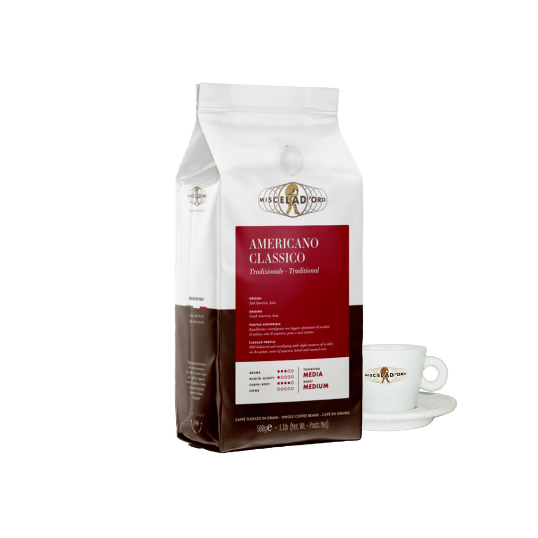 Miscela D'Oro - Whole Coffee Beans - Americano Classico