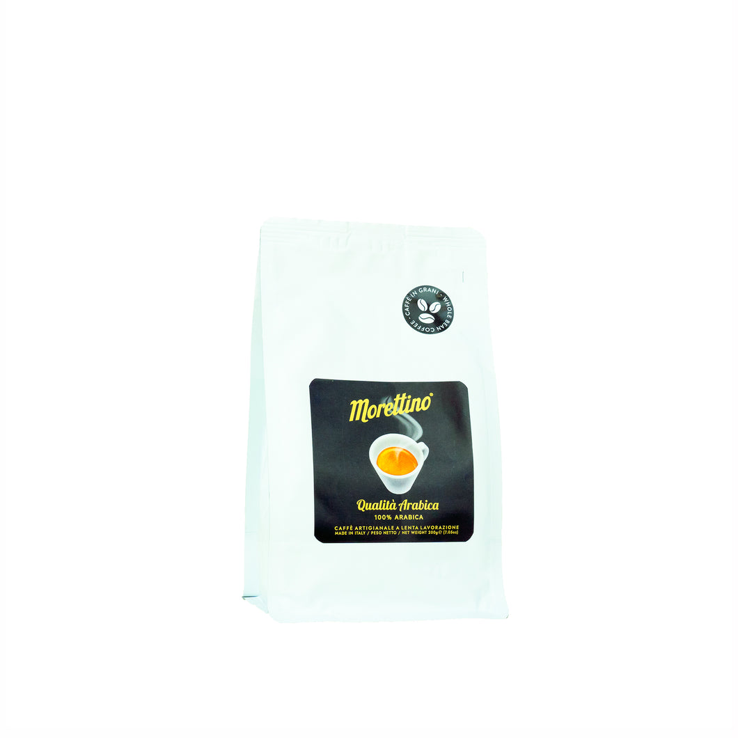 Morettino - Whole Coffee Beans - Qualità Arabica - 100% Arabica