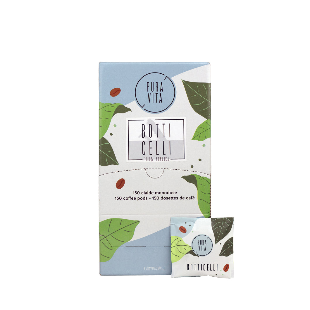 Pura Vita - E.S.E. Pods - Botticelli  - Single Serve Compostable Pods
