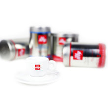Load image into Gallery viewer, Illy - Espresso Coffee Cups - Set of 12 Original Cups and Saucers
