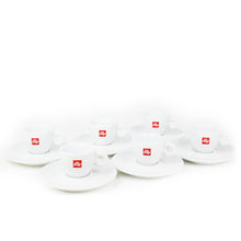 Load image into Gallery viewer, Illy - Espresso Coffee Cups - Original Cups and Saucers
