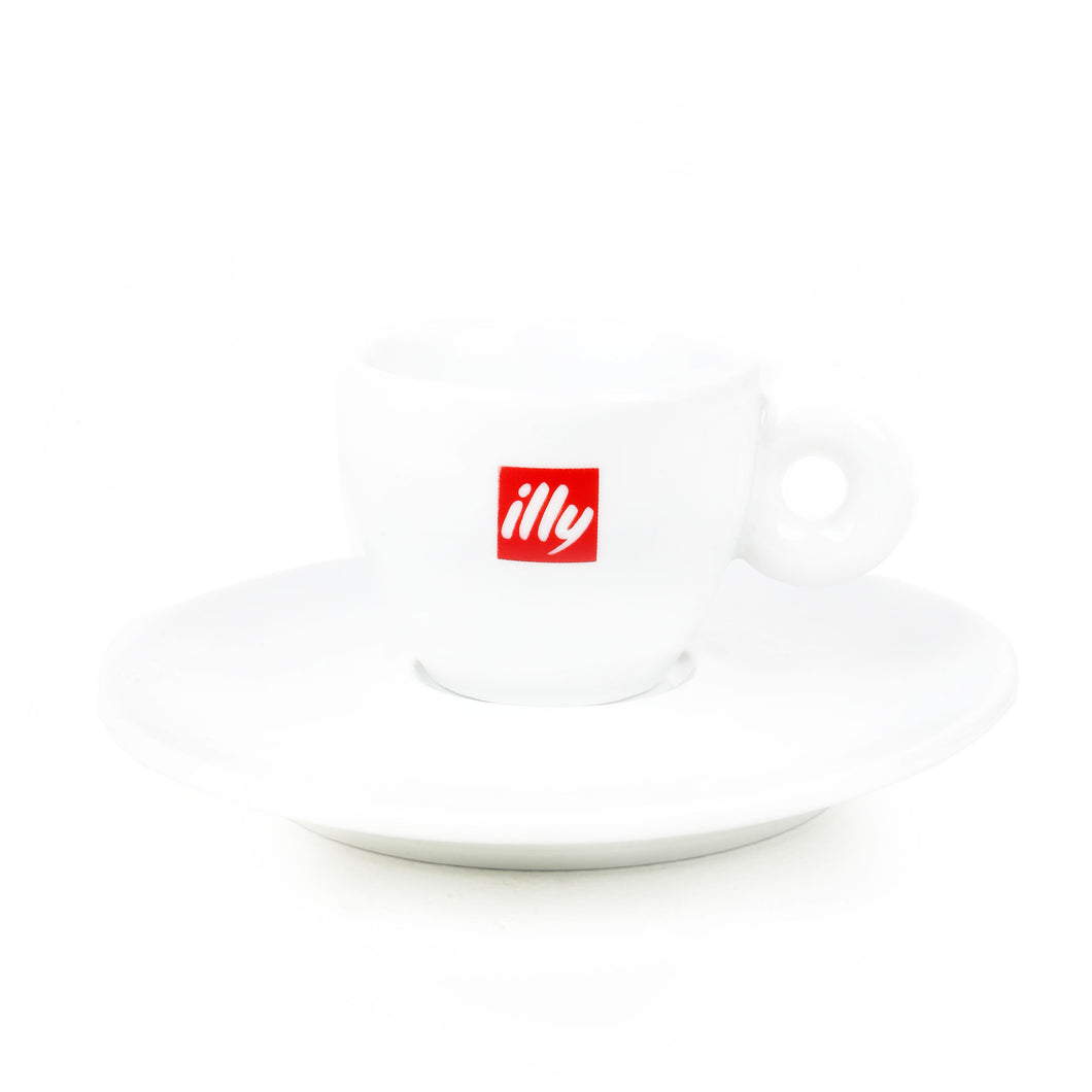 Illy - Espresso Coffee Cups - Set of 12 Original Cups and Saucers