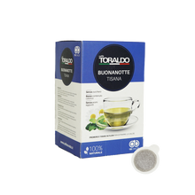 Load image into Gallery viewer, Caffe Toraldo - E.S.E. Pods - Buonanotte - Single Serve Compostable Pods
