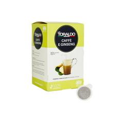 Load image into Gallery viewer, Caffe Toraldo - E.S.E. Pods - Coffee &amp; Ginseng - Single Serve Compostable Pods
