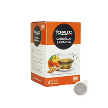 Load image into Gallery viewer, Caffe Toraldo - E.S.E. Pods - Cinnamon &amp; Orange - Single Serve Compostable Pods
