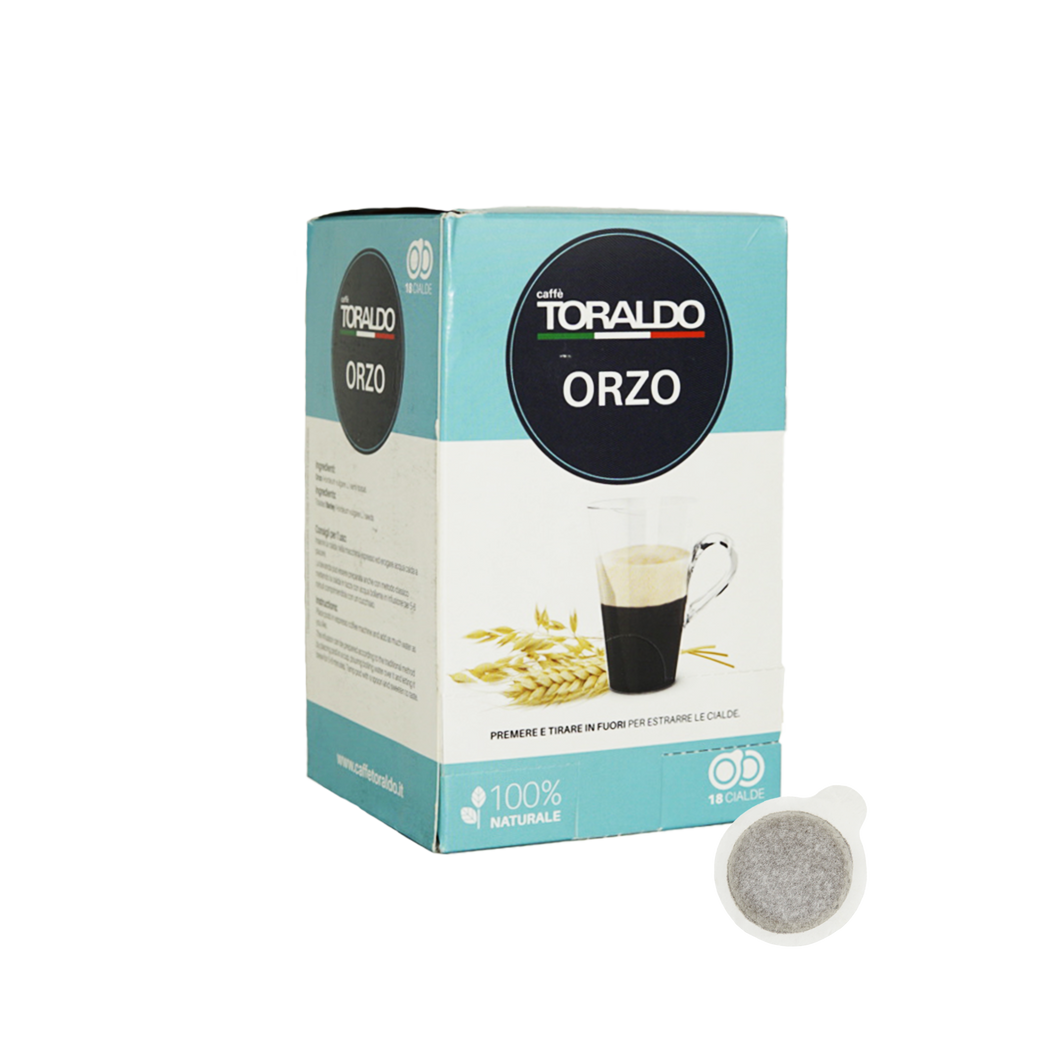 Caffe Toraldo - E.S.E. Pods - Orzo - Single Serve Compostable Pods