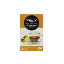 Load image into Gallery viewer, Caffe Toraldo - E.S.E. Pods - Turmeric, Lemon &amp; Honey - Single Serve Compostable Pods
