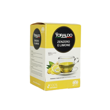 Load image into Gallery viewer, Caffe Toraldo - E.S.E. Pods - Ginger &amp; Lemon - Single Serve Compostable Pods
