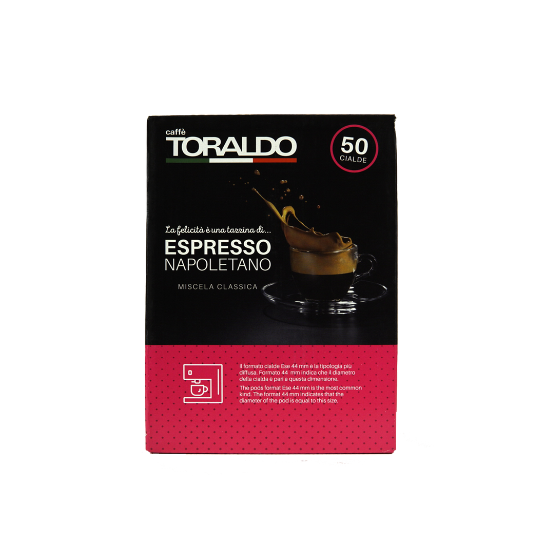 Caffe Toraldo - E.S.E. Pods - Classica - Single Serve Compostable Pods