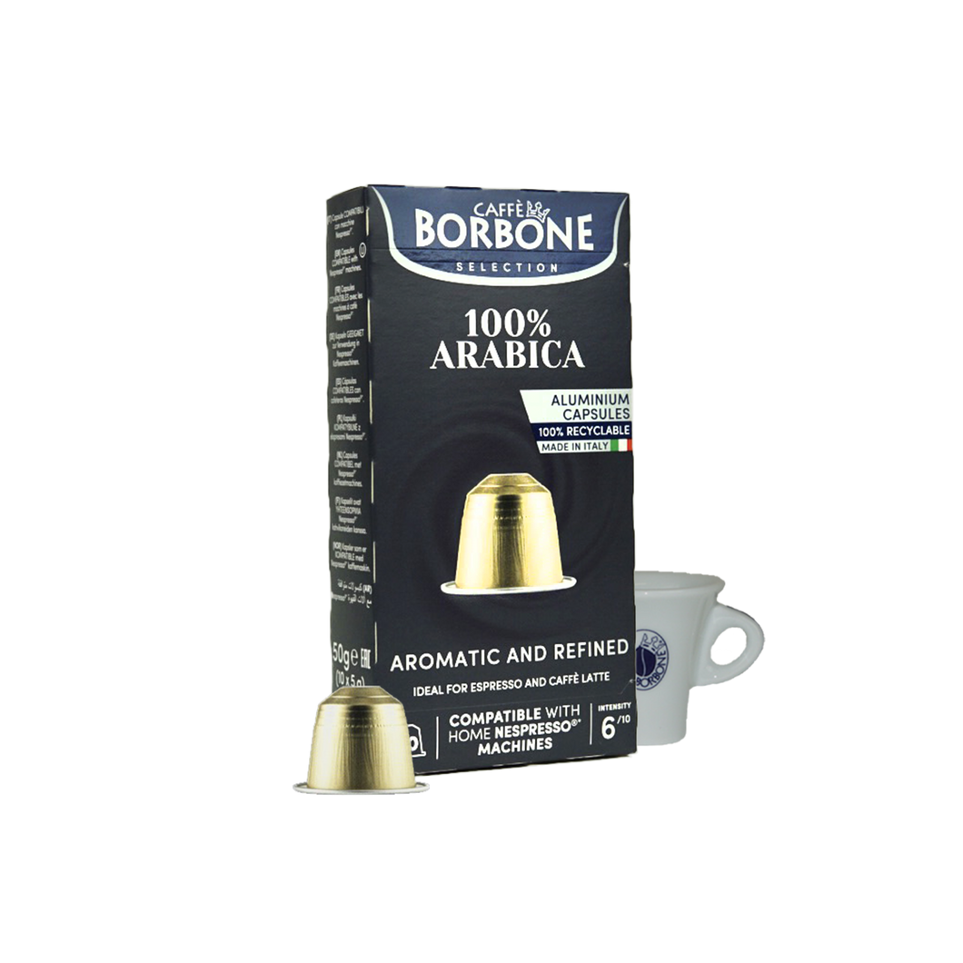 Caffe Borbone - NESPRESSO® Compatible - New - 100% Arabica - 10/20/40/100