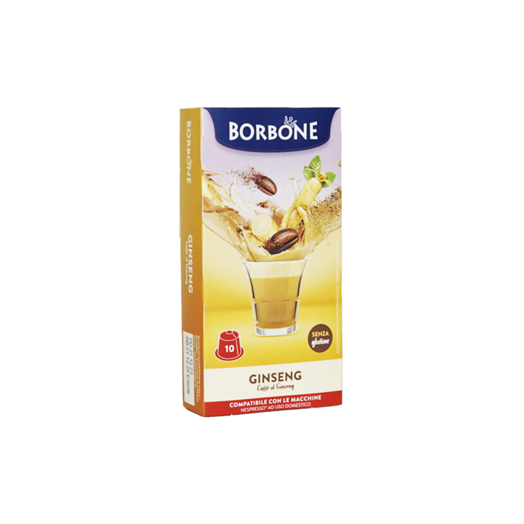 Caffe Borbone - NESPRESSO® Compatible - Ginseng Flavored Coffee