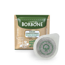 Load image into Gallery viewer, Caffe Borbone - E.S.E. Pods - Dek - Green Blend - Decaffeinated - Single Serve Compostable Pods
