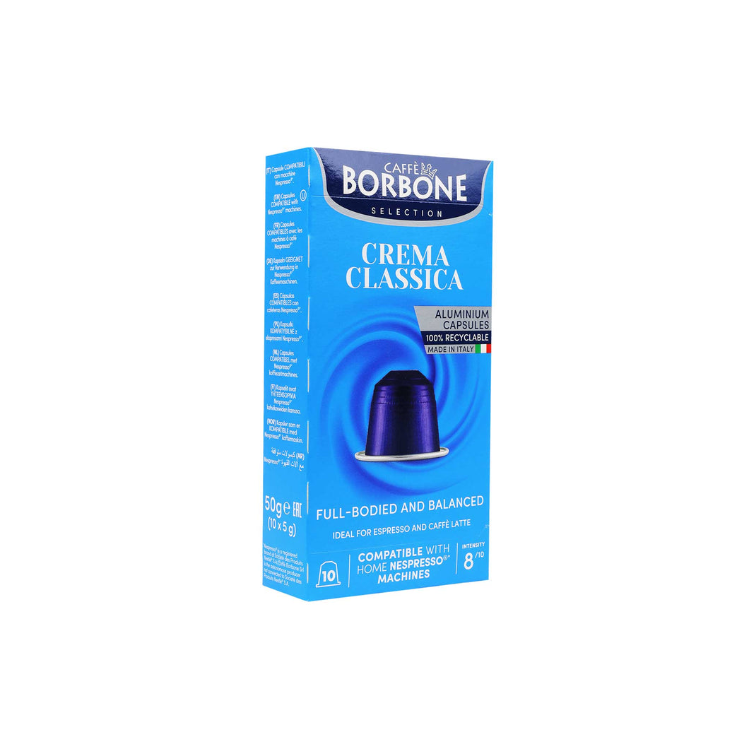 Caffe Borbone - NESPRESSO® Compatible - New - Crema Classica - 10/20/40/100