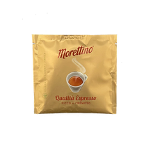 Load image into Gallery viewer, Morettino - E.S.E. Pods - Qualita Espresso - Ricco &amp; Cremoso - Single Serve Compostable Pods
