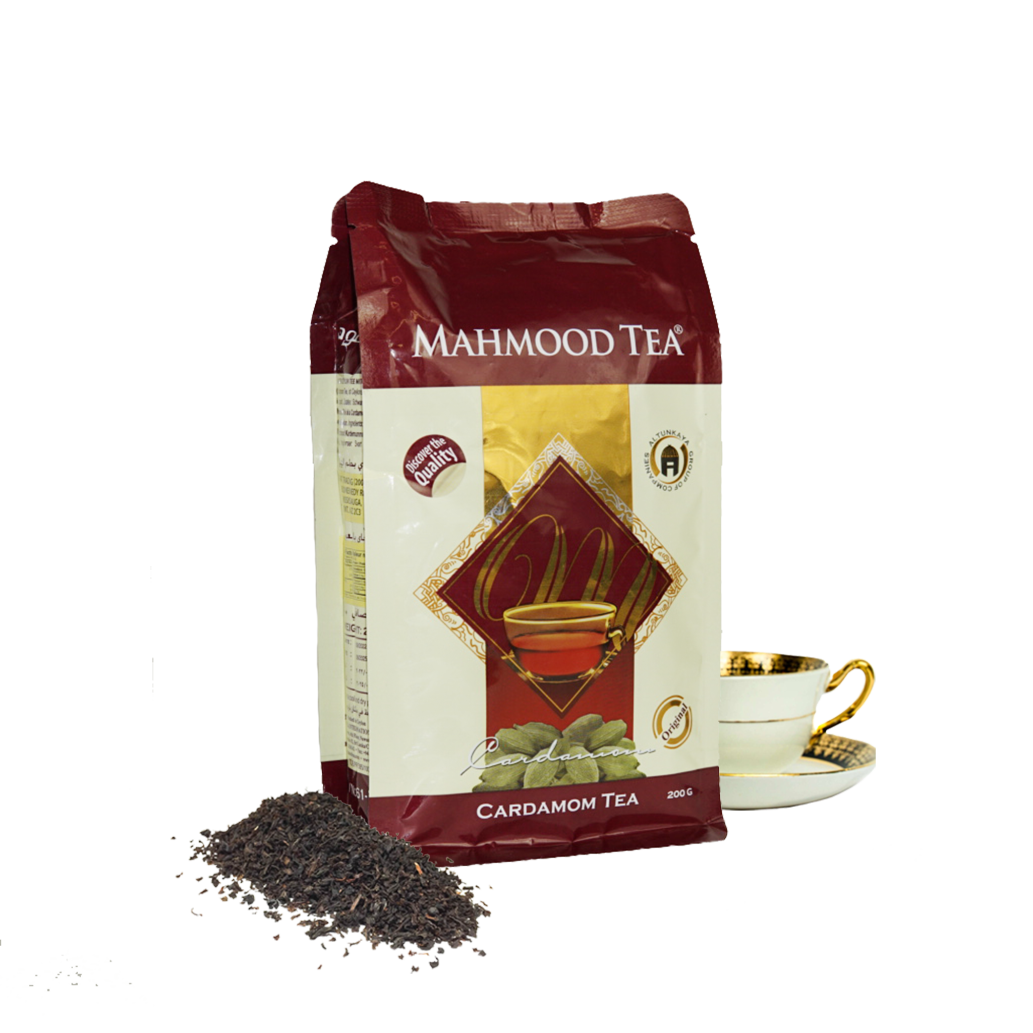 Mahmood Tea - Loose Leaf - Cardamom Tea - 200 Gms