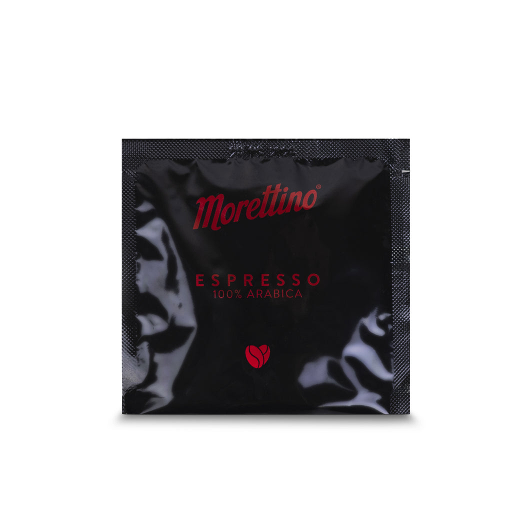 Morettino - E.S.E. Pods - Espresso - 100% Arabica - Single Serve Compostable Pods