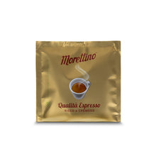 Load image into Gallery viewer, Morettino - E.S.E. Pods - Qualita Espresso - Ricco &amp; Cremoso - Single Serve Compostable Pods
