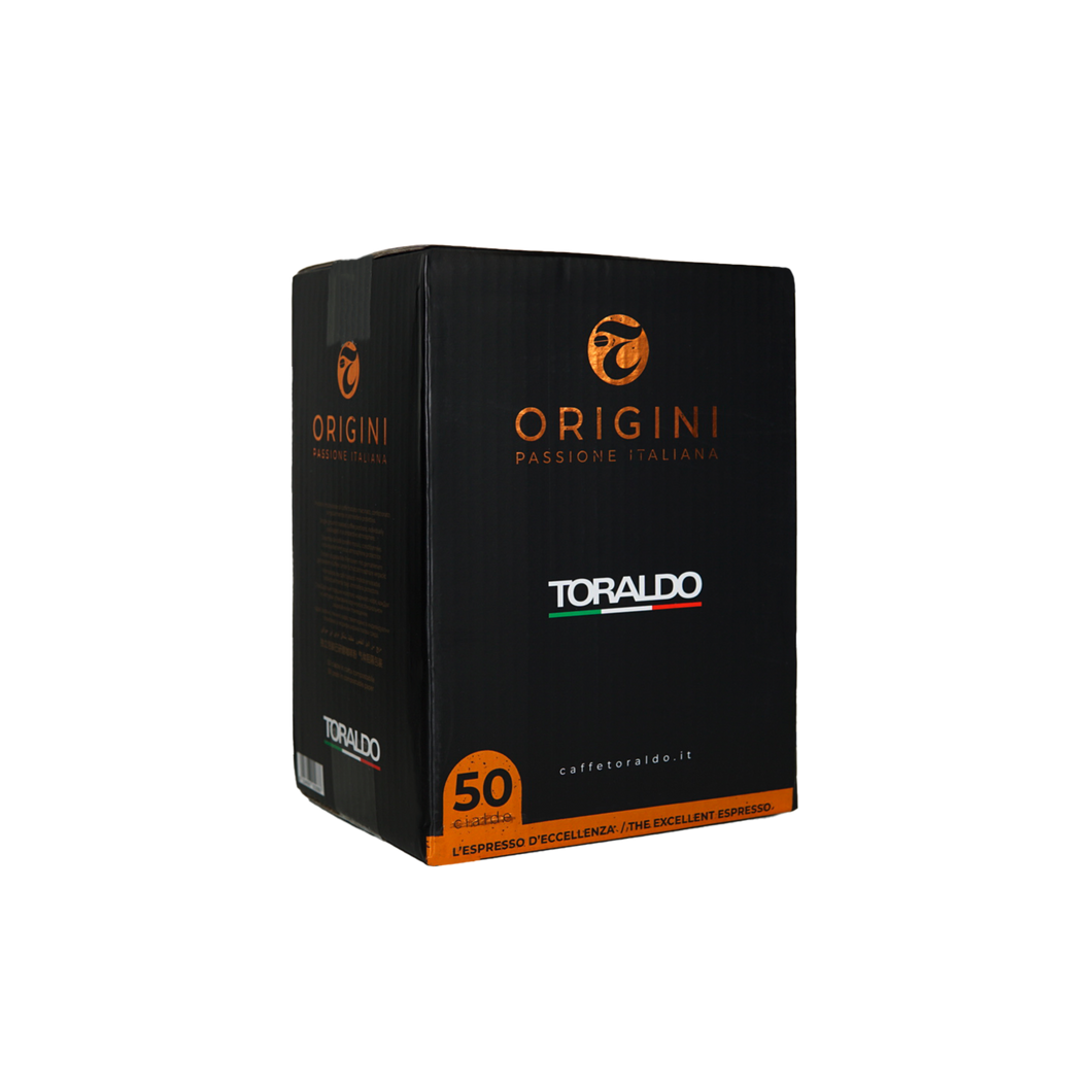 Origini by Caffe Toraldo - E.S.E. Pods - Single Serve Compostable Pods
