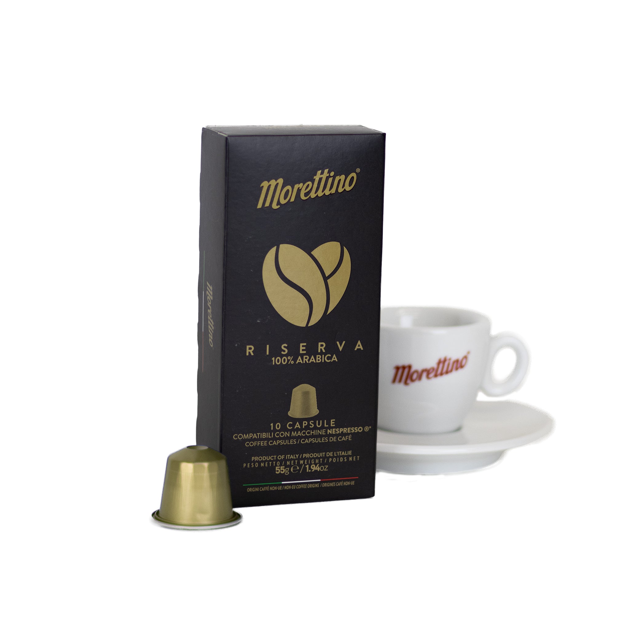 Morettino - NESPRESSO® Compatible - New - Riserva - 100% Arabica - 10/