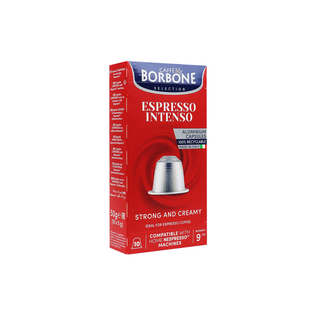 Caffe Borbone - NESPRESSO® Compatible - New - Espresso Intenso - 10/20/40/100