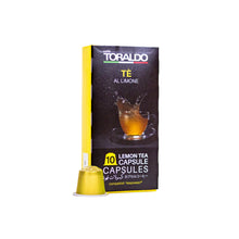 Load image into Gallery viewer, Caffe Toraldo - NESPRESSO® Compatible Capsules - Tea with Lemon
