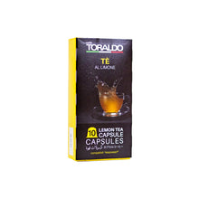 Load image into Gallery viewer, Caffe Toraldo - NESPRESSO® Compatible Capsules - Tea with Lemon
