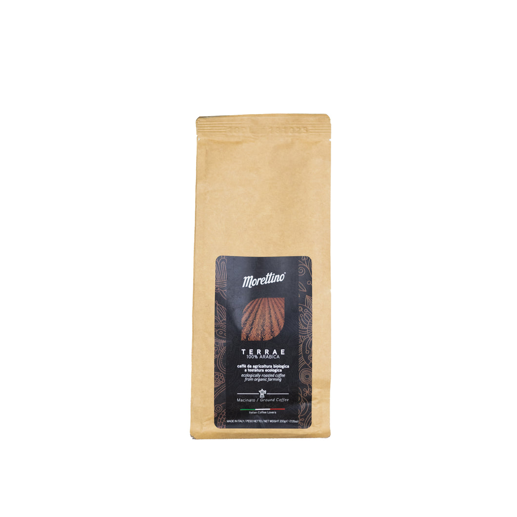 Terrae – Organic - 100% Arabica - Espresso Ground Coffee