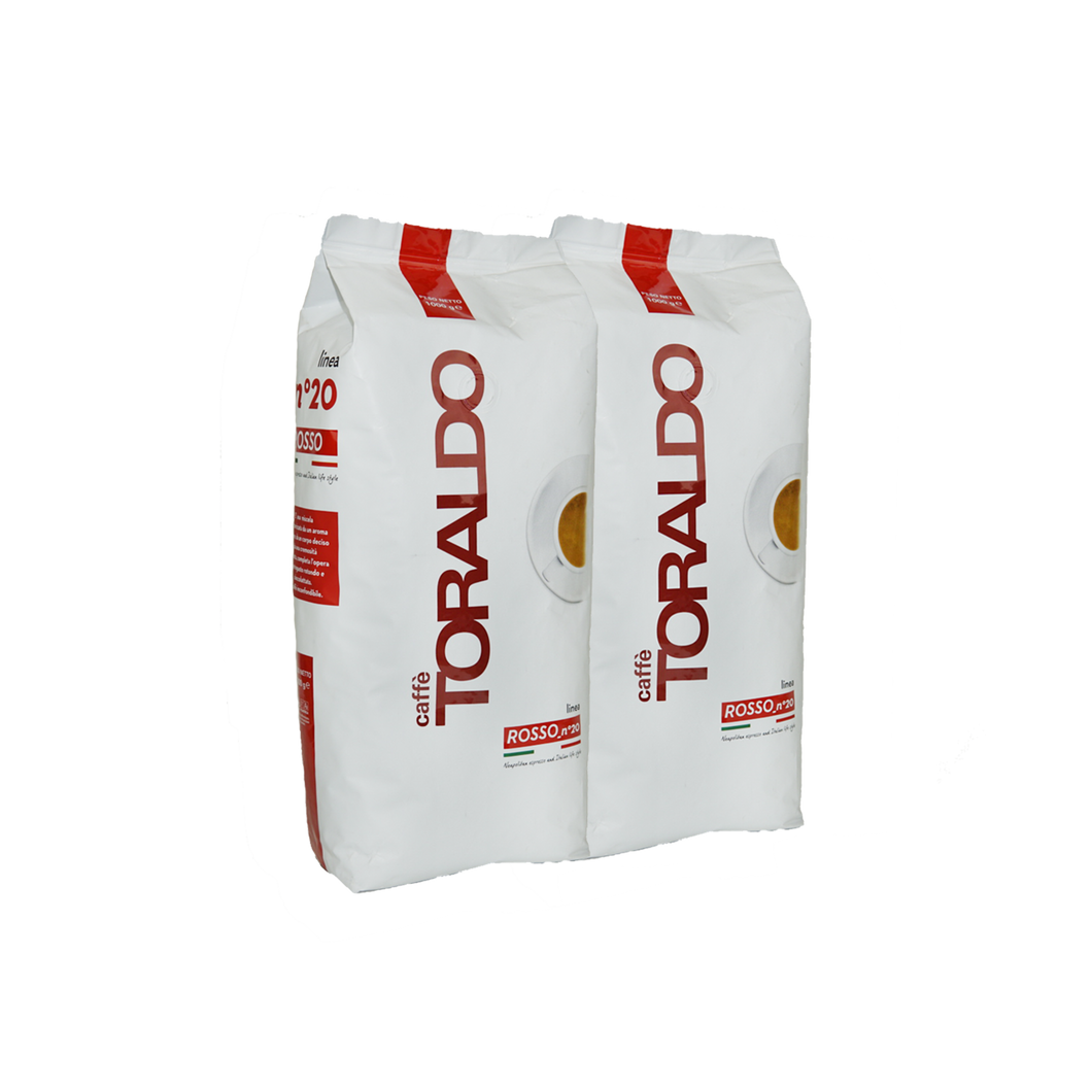 Caffe Toraldo - Whole Coffee Beans - Bar Blend Rosso No.20