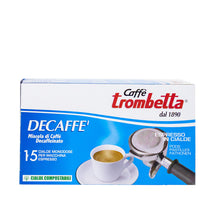 Load image into Gallery viewer, Caffe Trombetta - E.S.E. Pods - Decaffeinated - Single Serve Compostable Pods
