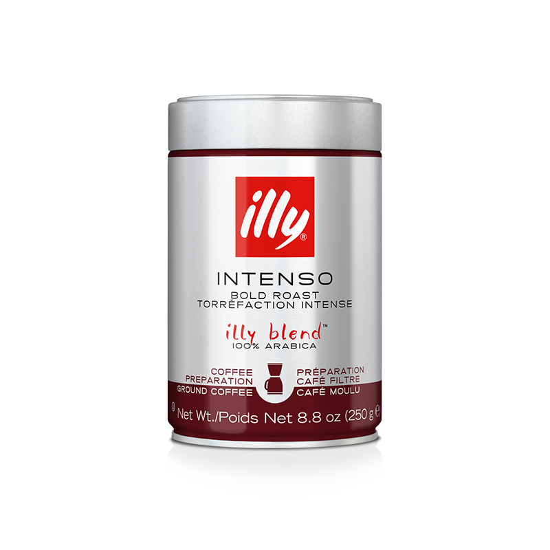 illy® Drip Grind - Intenso - Dark Roast - 250 Gms Tin