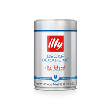 Load image into Gallery viewer, illy® Whole Bean - Classico - Decaffeinated - 250 Gms Tin
