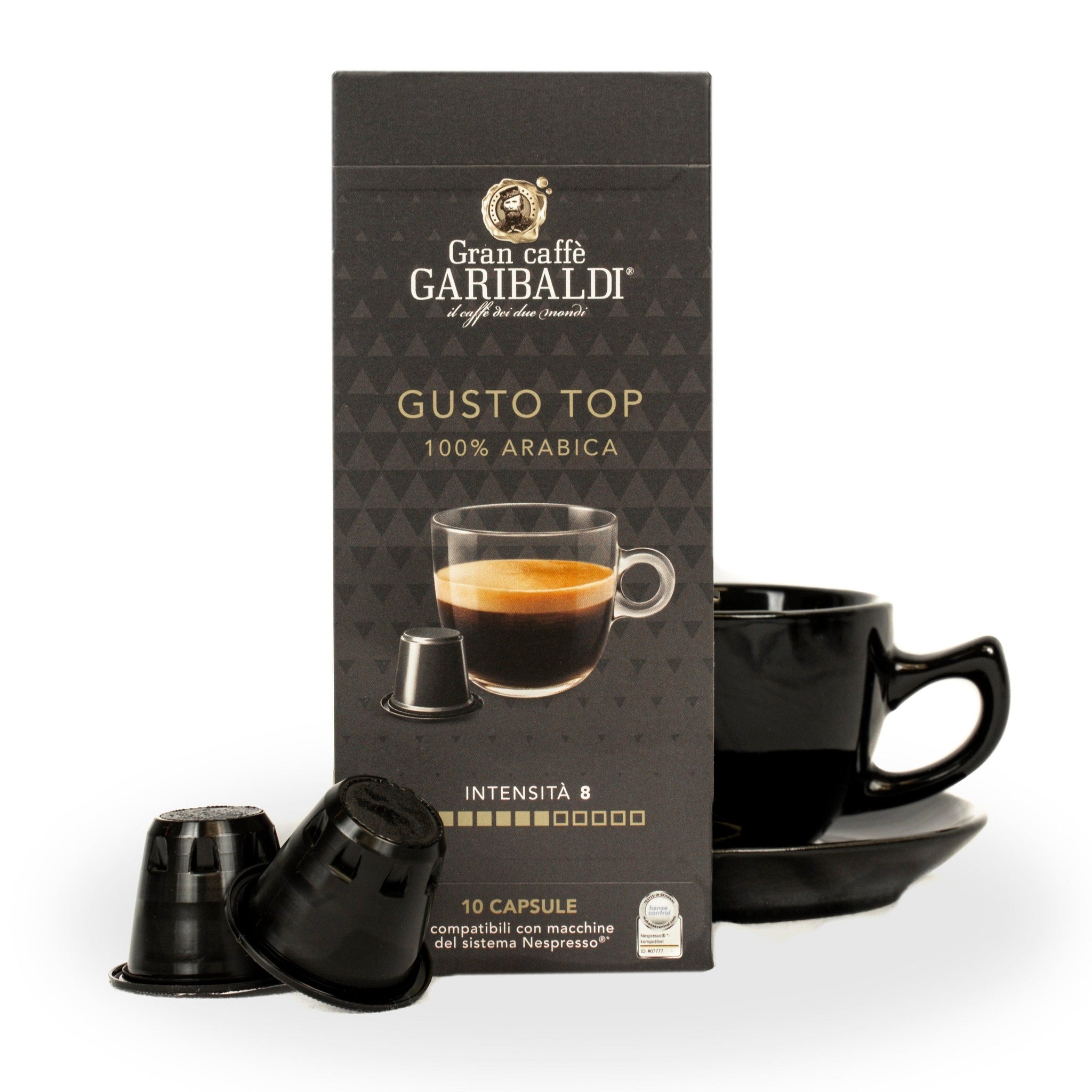 NESPRESSO Coffee Capsules GRAN CAFFE GARIBALDI Intenso, 10 pcs - Garibaldi