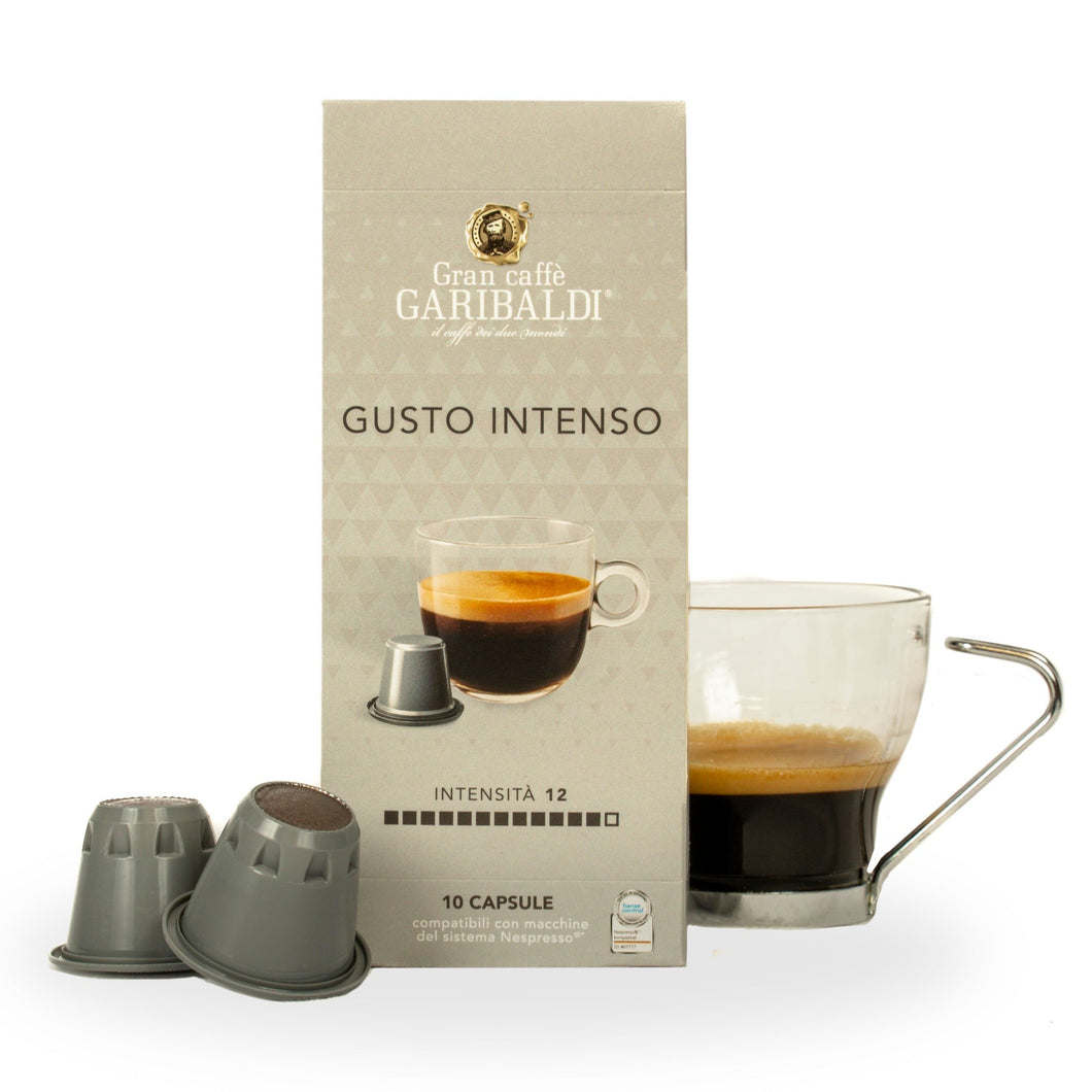 Gran Caffe Garibaldi - NESPRESSO® Compatible - Gusto Intenso - 10/40/80