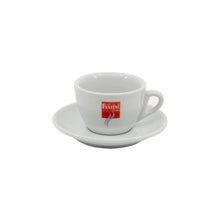 Load image into Gallery viewer, Fantini - Cappuccino Coffee Cups - Set of 6 White Cups and Saucers
