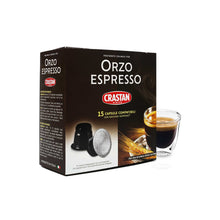 Load image into Gallery viewer, Crastan NESPRESSO® Compatible Capsules - Orzo Espresso - 15 Capsules
