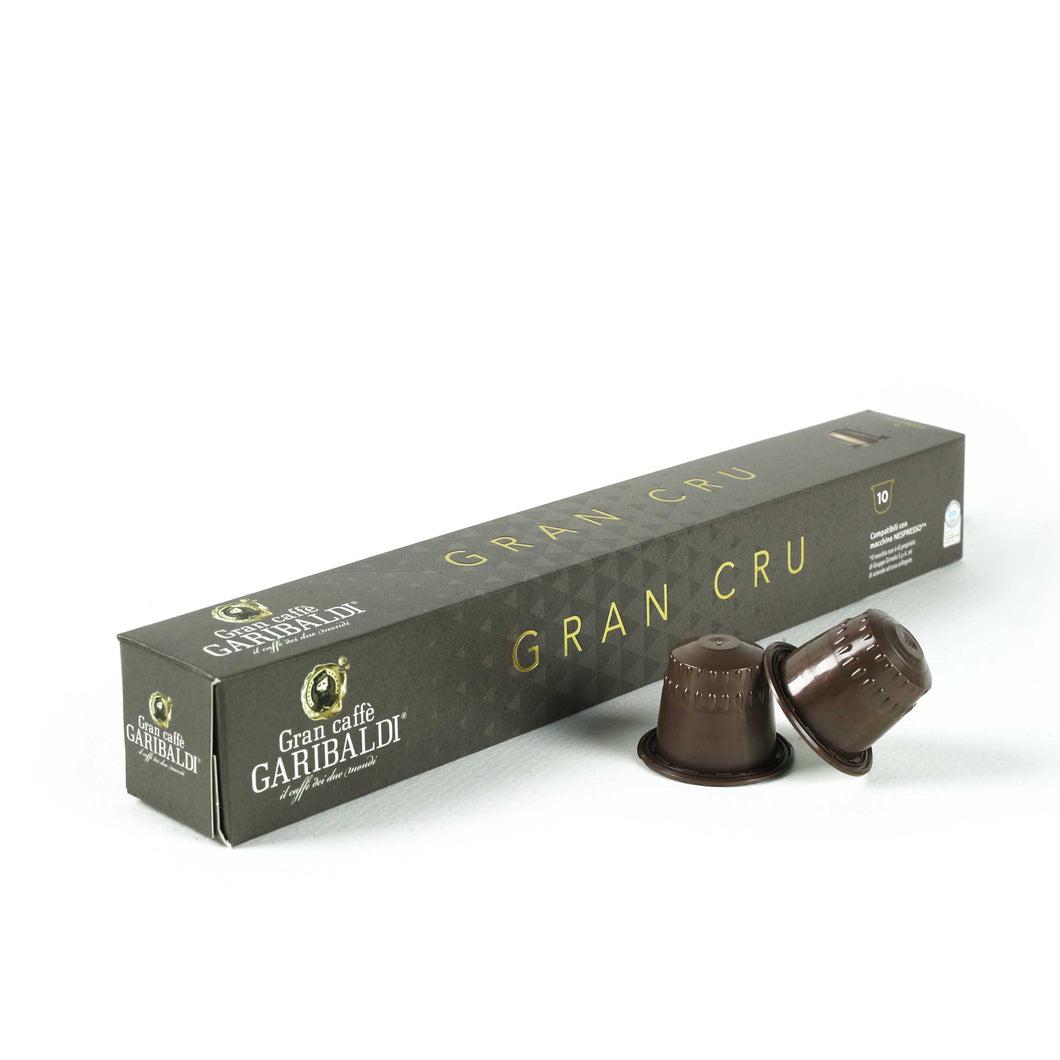 Gran Caffe Garibaldi - NESPRESSO® Compatible - Sleeve Pack - Gran Cru - 10/40/80/100