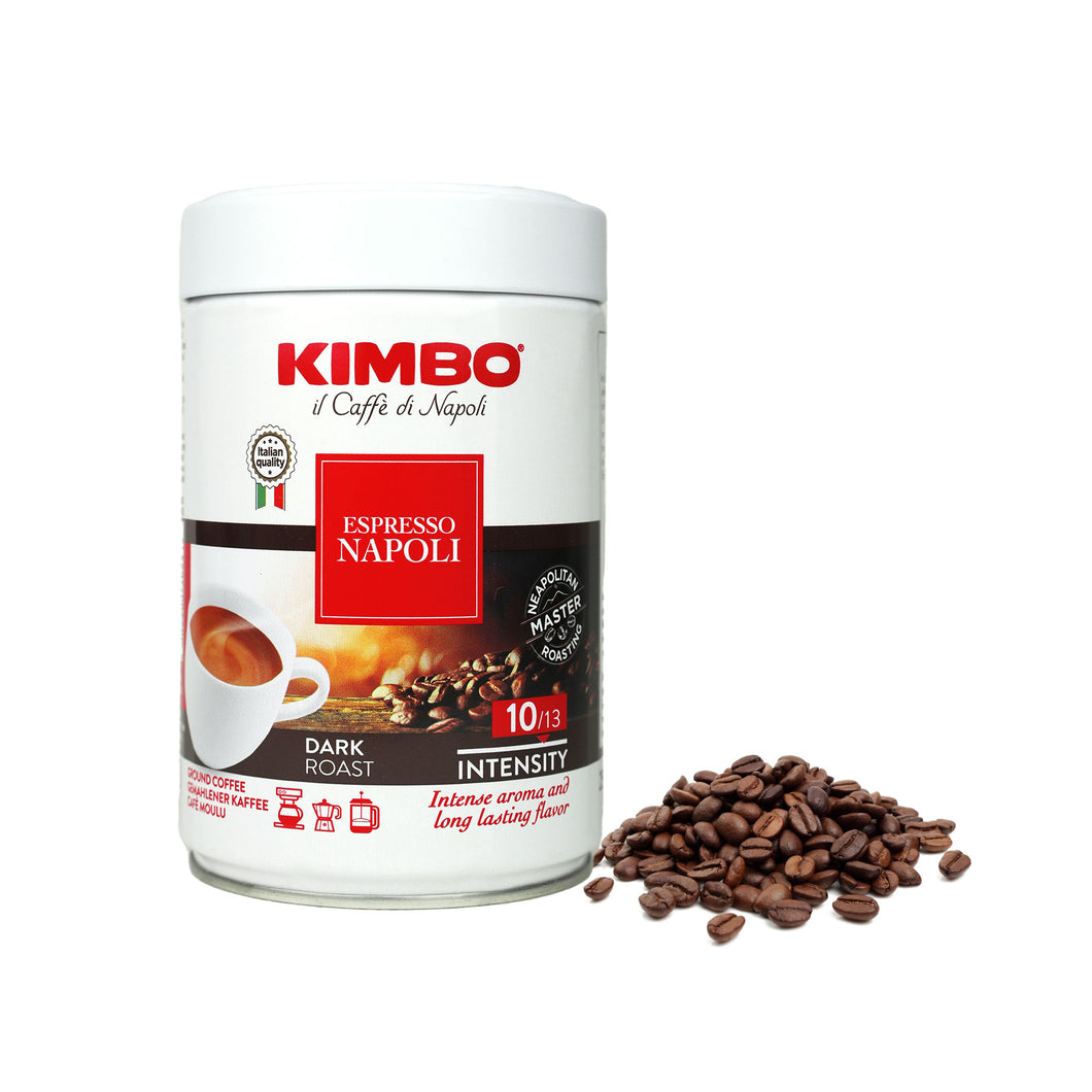 Kimbo - Espresso Grind - Napoli - 250 Gms Tin