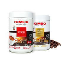 Load image into Gallery viewer, Kimbo - Espresso Gift set with 6 Original Kimbo Espresso Cups and Saucers
