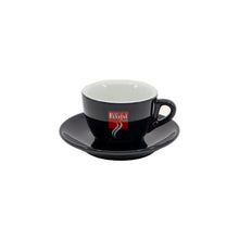 Load image into Gallery viewer, Fantini - Cappuccino Coffee Cups - Set of 6 Black Cups and Saucers
