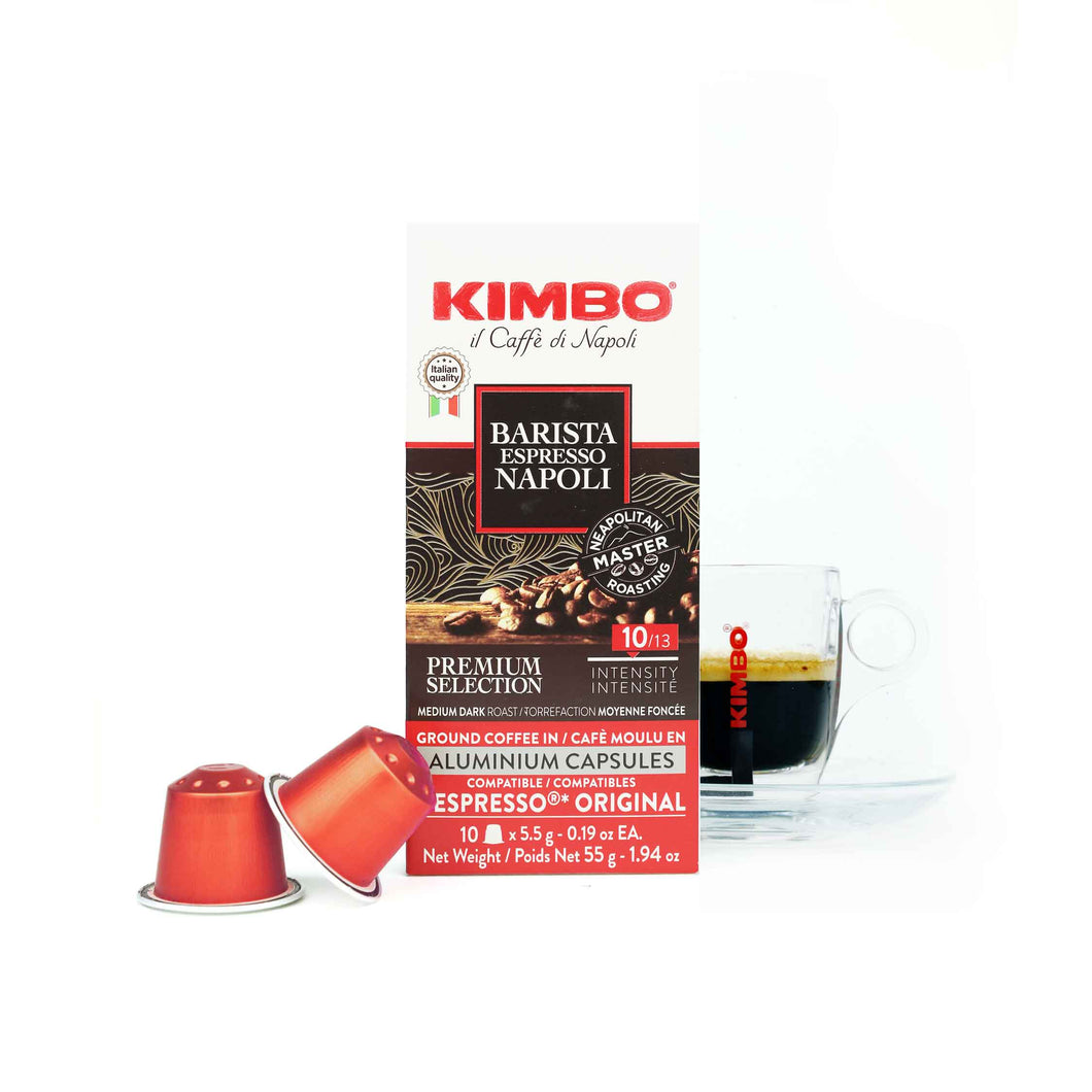 Kimbo Nespresso® Compatibles - Premium Selection - Espresso Napoli - 10/20/40/100