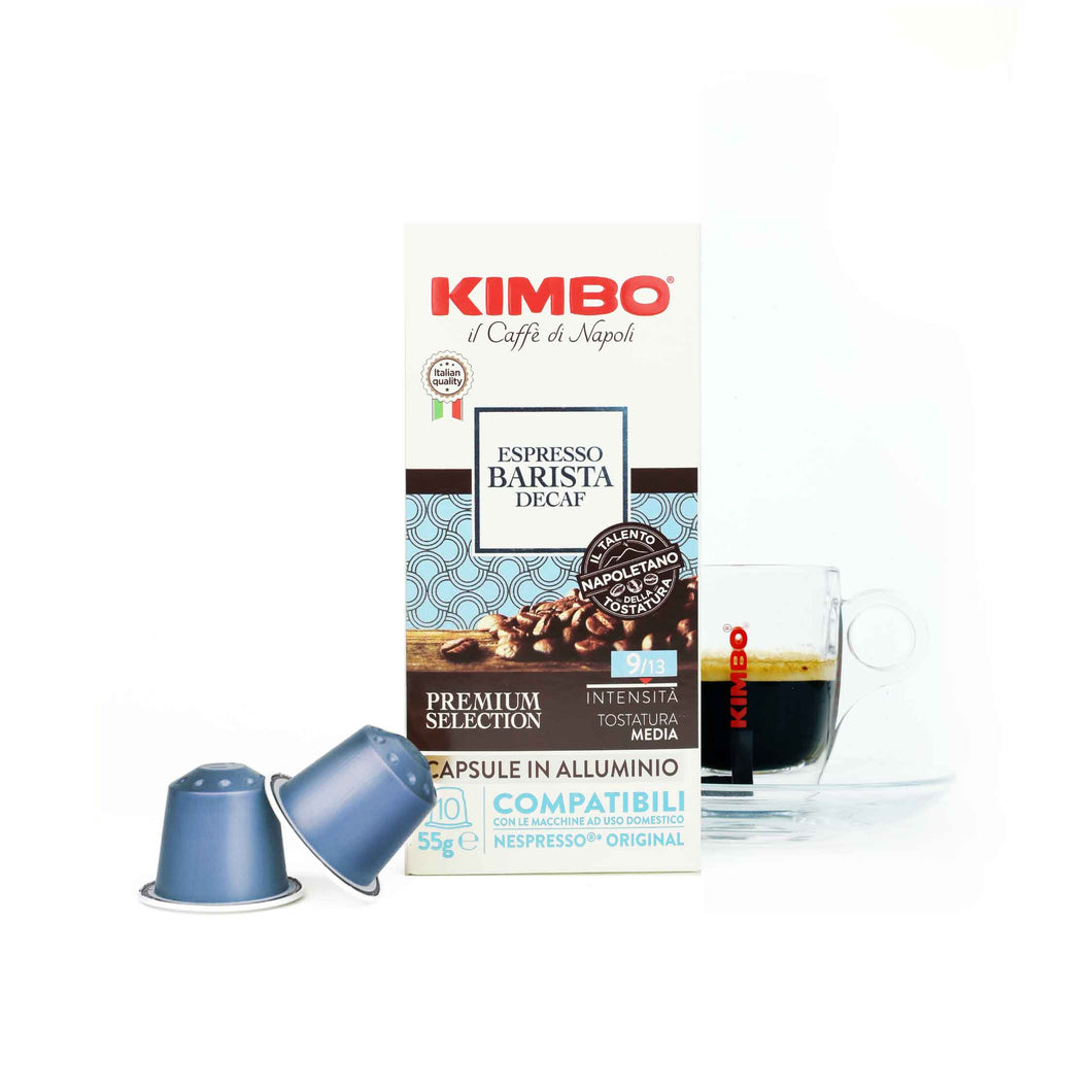 Kimbo Nespresso® Compatibles - Premium Selection - Espresso Decaf - 10/20/40/100
