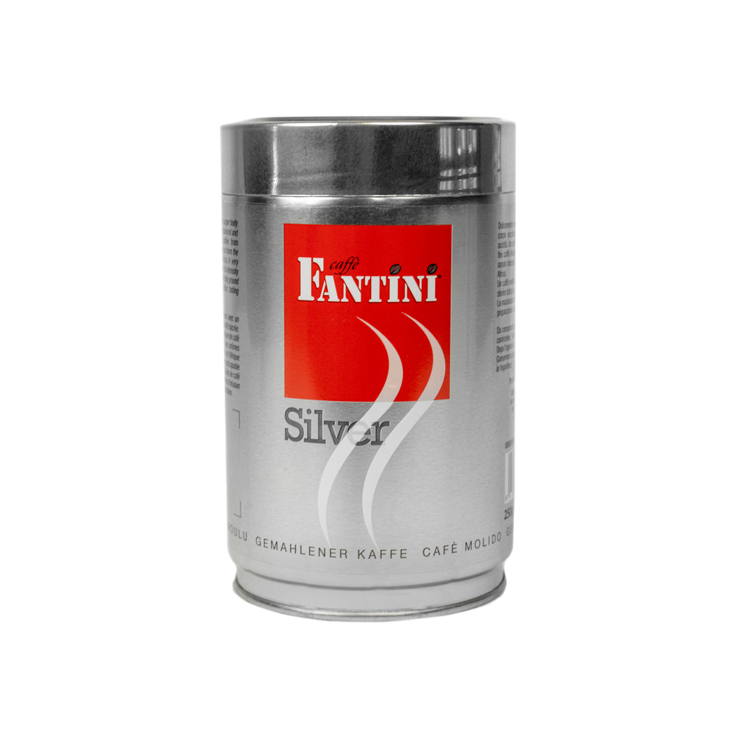 Fantini - Espresso Grind - Silver- 250 Gms Tin