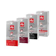 Load image into Gallery viewer, illy® - Nespresso® Compatible Capsules - Sampler Bundle
